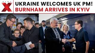 Ukraine Independence Day: UK Prime Minister Andy Burnham Arrives In Kyiv | WATCH VISUALS