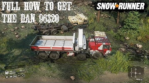 Full How To Get The Dan 96320 In Quarry Taymyr Russia Snowrunner Guide Tutorial Walk Through