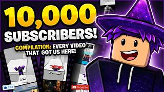 We Hit 10000 Subscribers Compilation