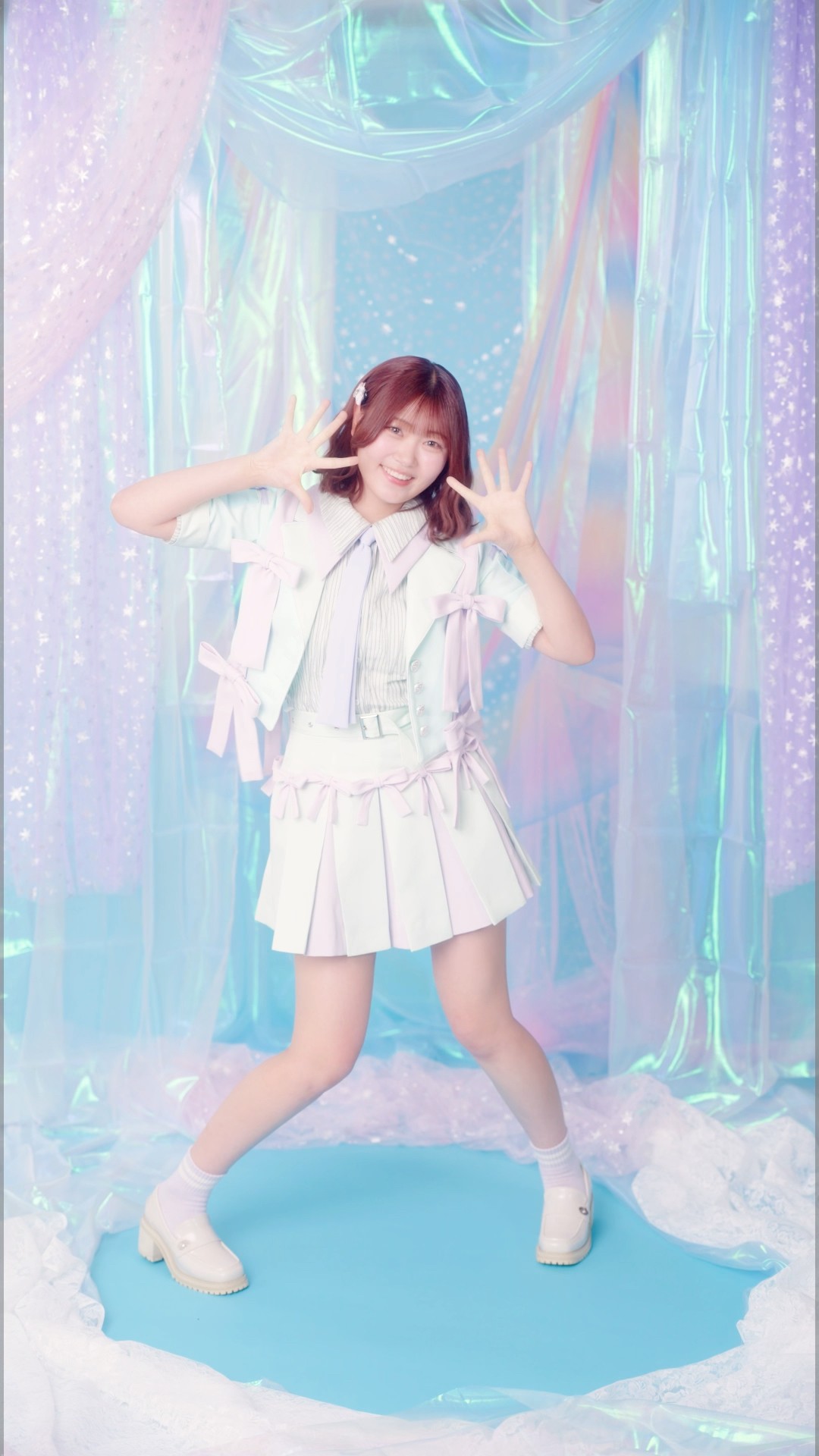 ≒JOY 5thシングル『サマーツインテール』歌唱衣装 全身ver. /小澤愛実