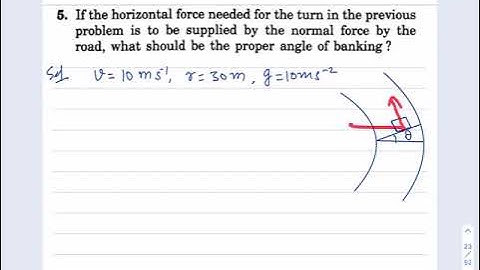 Q 5 HC Verma Solutions | Chapter 7: Circular Motion | Exercise Question 5