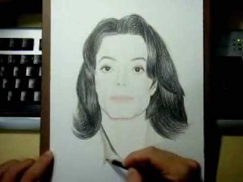Paulo Ricardo desenhando michael jackson ( www.tka...
