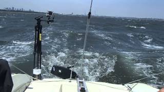 20140510　第８回ガッツリ練習会　ランニング帆走　後方の波