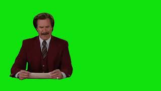 Anchorman Save the Children Green Screen Chroma Key Template