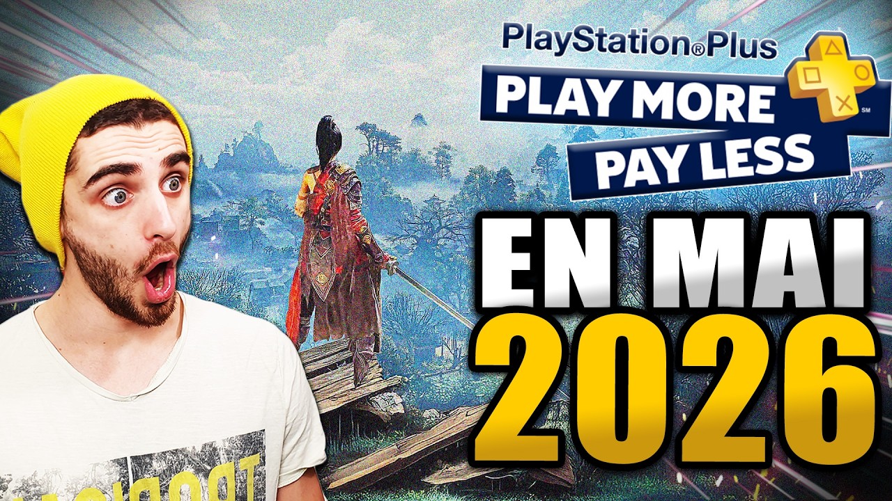 Les JEUX GRATUITS Du PS+ de MAI 2026 🔥Un Mois INCROYABLE ??! PS5