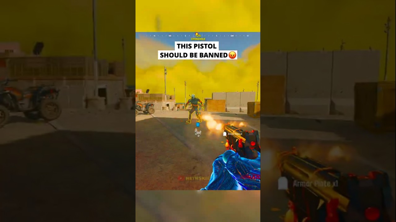 THIS PISTOL WILL GET YOU BANNED IN WARZONE! 😱 