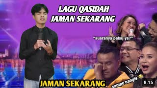 Download lagu BIKIN SEMUA JURI MENANGIS ! LAGU QASIDAH JAMAN SEKARANG MEMBUAT JUDIKA NANGIS - PARODY
