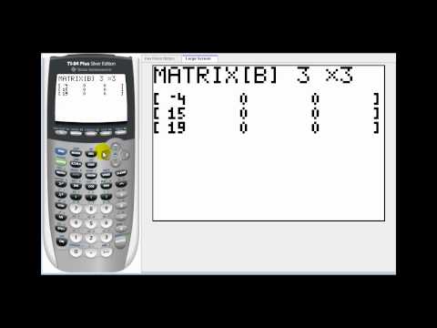Determining Inverse Matrices