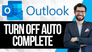 How to Turn Off auto complete Text prediction in Outlook