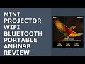 [Built-in Apps &amp; Native 1080P] Smart Projector with WiFi and Bluetooth,Ultra-Bright 1000 ANSI,Aut...