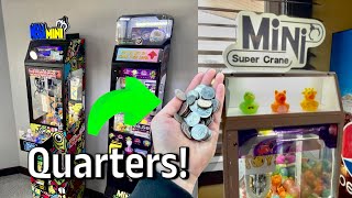 Download Lagu QUARTERS!💰4 Vending Machines! Collecting MONEY from Claw Machines \u0026 MORE!  MP3