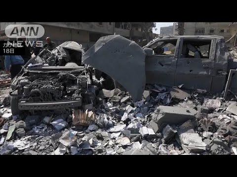 イスラエル軍が地上部隊でガザの拠点を攻撃　ハマスもロケット弾で反撃　攻撃再開後初(2025年3月20日)