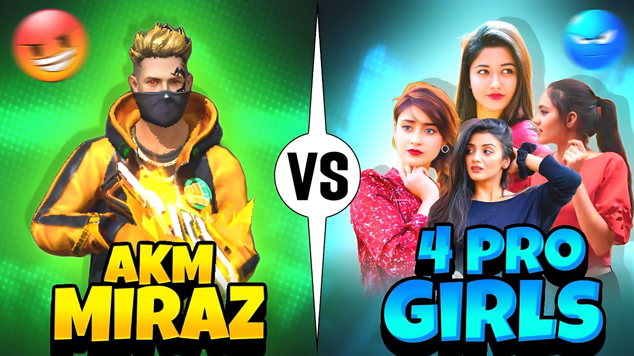 Меня оскорбили 4 девушки 😭 Я преподал им урок 🤣😡 Интересное видео 1 на 4 😱 #freefire