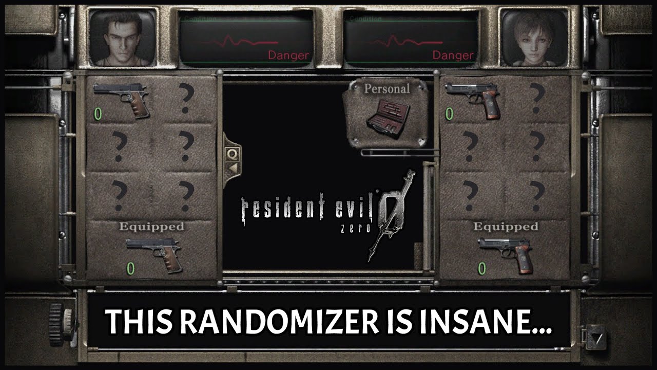 I Randomized EVERY ITEM in Resident Evil 0... It was a NIGHTMARE. YouTube