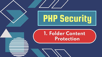 1. Folder Content Protection | PHP Security | PHP Bangla Tutorial