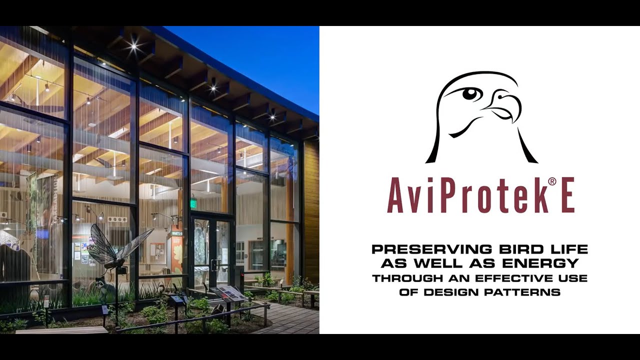 AviProtek E Low-E Bird Friendly Glass
