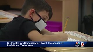 Guilford County teachers, staff to receive pay increase without costing taxpayers