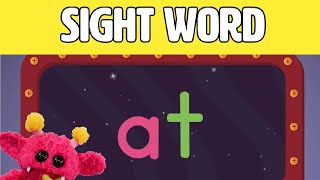 At - Lets Learn The Sight Word At With Hubble The Alien Nimalz Kidz Songs And Fun
