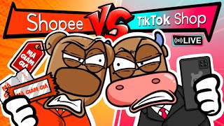 SHOPEE VS TIKTOK SHOP - AI LÀ KẺ THỐNG TRỊ CỦA NGÀNH THƯƠNG MẠI ĐIỆN TỬ | CÂU CHUYỆN KINH DOANH screenshot 1
