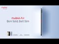 Nubia Air: 5.9mm Ultra-Slim Phone with IP69K, 5000mAh Battery &amp; 50MP Camera | Full Specs