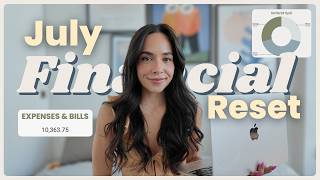 JULY FINANCIAL RESET ✨ june budget recap, july spending plan, favorites & goals