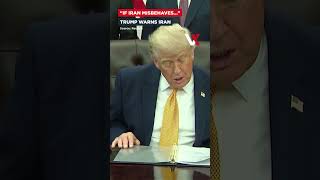 Donald Trump Issues Stark Warning to Iran Over Nuclear Deal Compliance | VERTEX