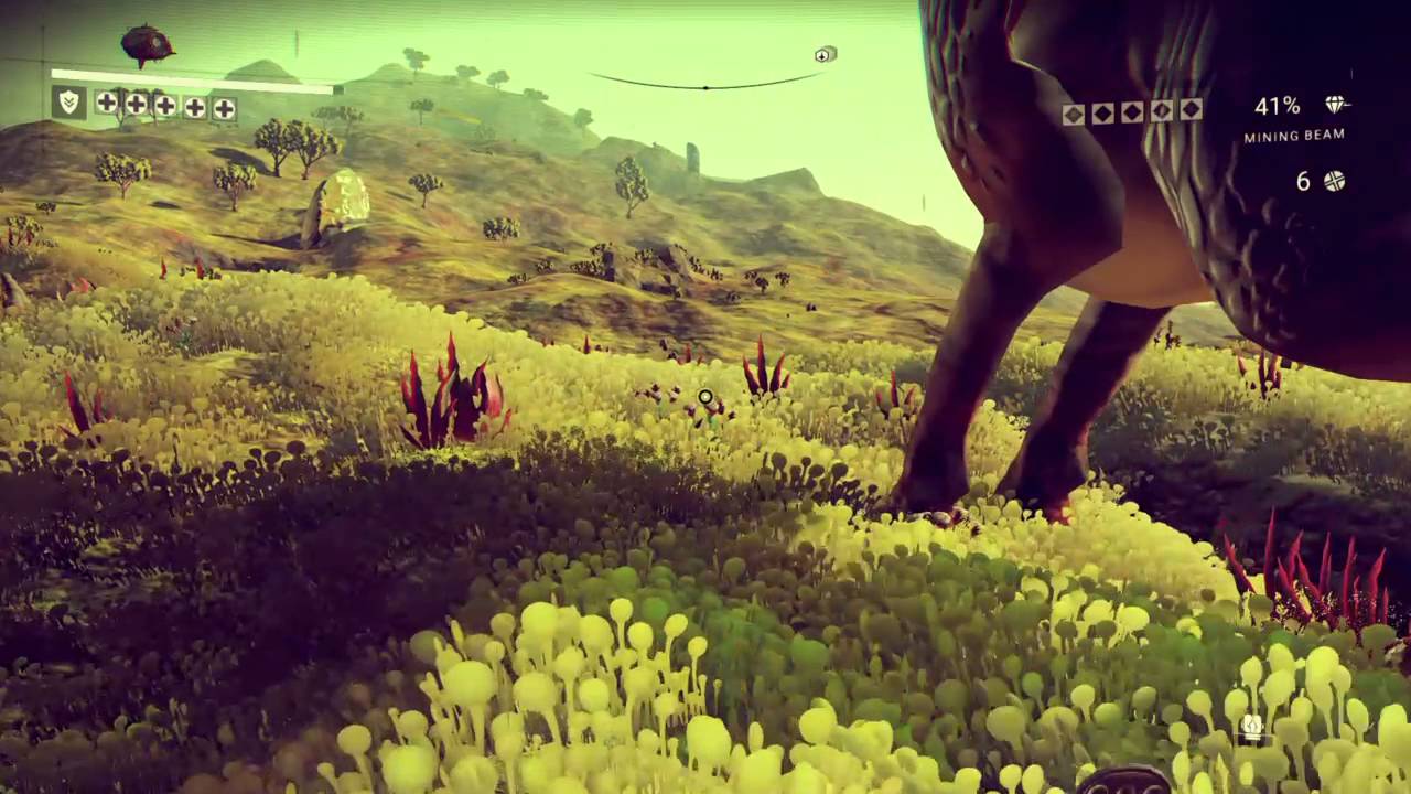No Man's Sky Giant Creature - YouTube