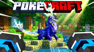 I FOUND A LEGENDARY POKEMON IN THE WILD IN MY WORLD - PokeCraft Ep. 69 screenshot 2
