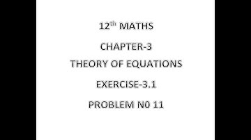 12TH MATHS EXERCISE 3.1 Q.NO-11 #A 12 METRE TALL TREE WAS BROKEN INTO TWO PARTS.IT WAS FOUND....