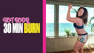 The Crop Top & Booty Shorts 30 Min Workout | Full Body Fat Burn & Sculpt @TiffanyRotheWokouts