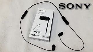 Unboxing (desembalando) Sony WI-C200