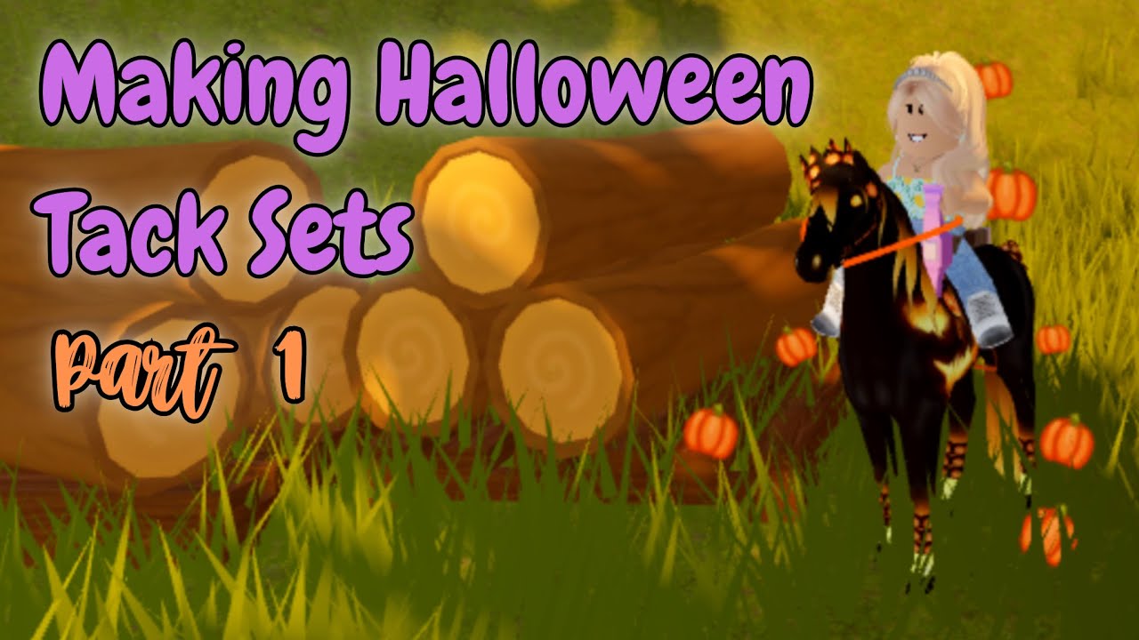 Making Halloween *TACK SETS* For My Horses Part 1 Wild Horse