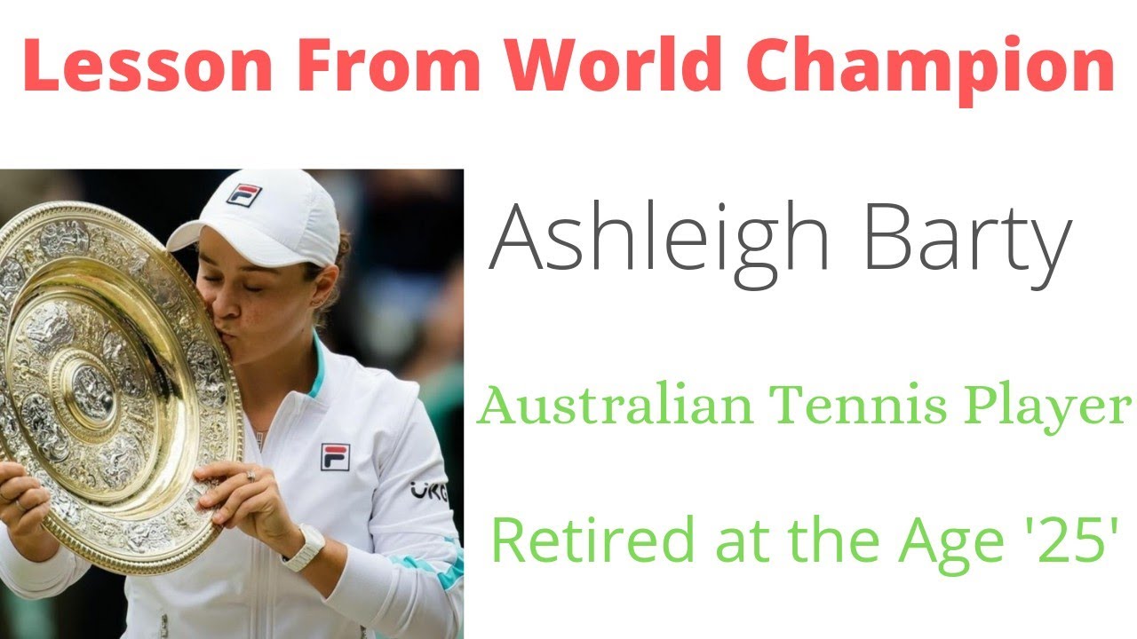 Lesson From World Champion Ashleigh Barty |  INDIAN RUSHI  