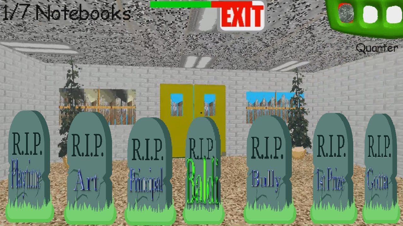 Baldi's RIP MOD
