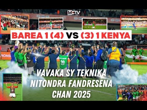Barea 1 4 Vs 3 1 Kenya Vavaka Sy Teknika Nitondra Fandresena CHAN 2025 MADAGASCAR CHRISTIAN TV