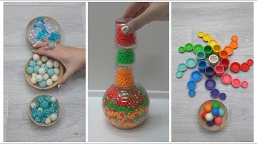 ASMR Beads Bells Balls Oddly Satisfying Reverse Video