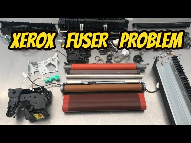 FUSER ERROR XEROX WorkCentre Tutorial for Service - YouTube