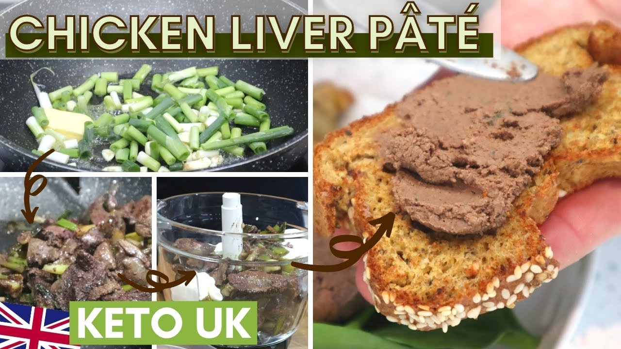 Простой рецепт паштета из куриной печени // Keto UK
