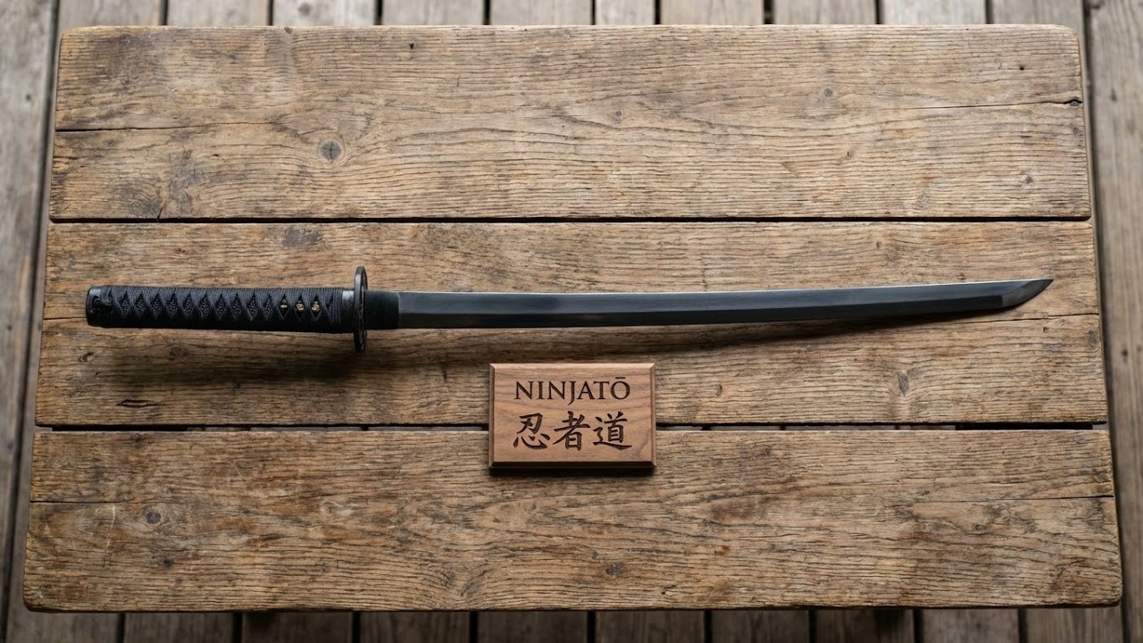 NINJATŌ: Forjar el arma diseñada por un ninja