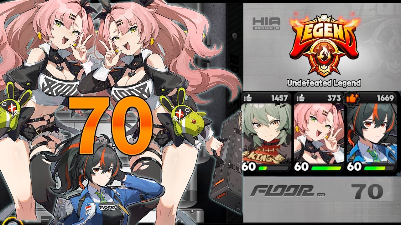 Zenless Zone Zero - Battle Tower Endless Floor 70