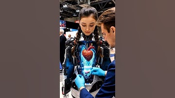 Guy Tries Out the Newest Girlfriend Robot at the Expo. #robot #ai #airobot