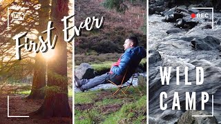 ***LUCKIEST FIRST WILD CAMP EVER in the PEAK DISTRICT NATIONAL PARK***