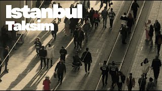 Walking tour in istanbul taksim 4K