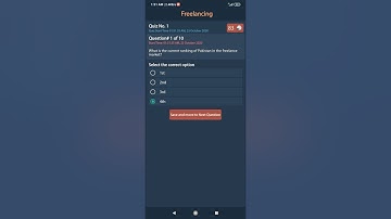 Digiskills Freelancing Quiz No. 01 (Batch 8)