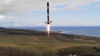 Falcon 9 completes SpaceX’s 200th landing! - Transporter-8 mission, Vandenberg Space Force Base