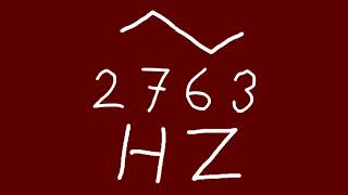 2763 hz triangle