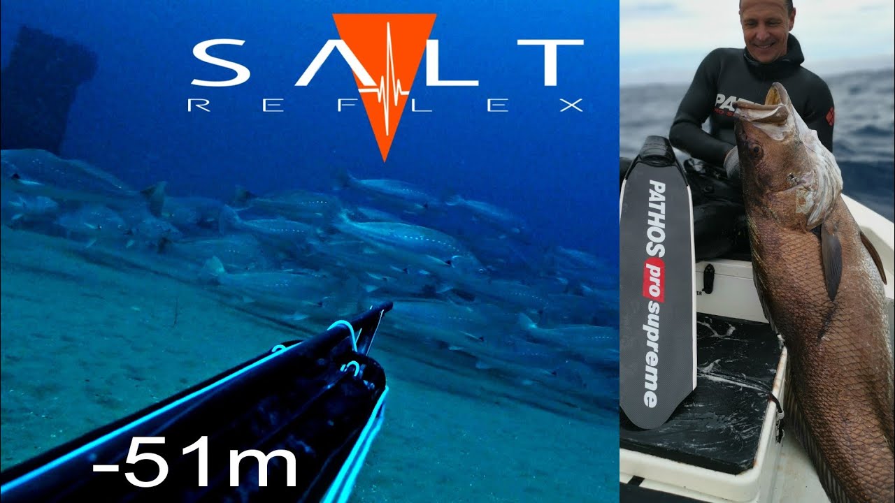 Spearfishing the UNCHARTED shipwreck (Griqualand -51m)