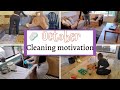 Early october motivating clean with me
