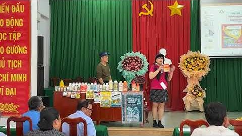 Hội thảo nông dân xã An Lục Long, Châu Thành, Long An: Giới thiệu các sản phẩm của An Nông