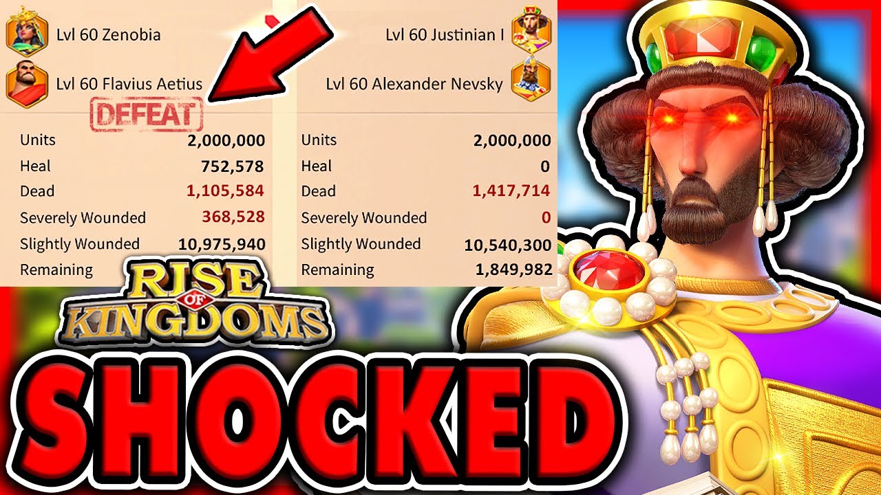 Результаты Юстиниана RALLY ШОКИРУЮТ в Rise of Kingdoms